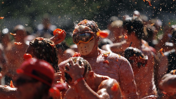 A Tomato Battle and Beer Festival